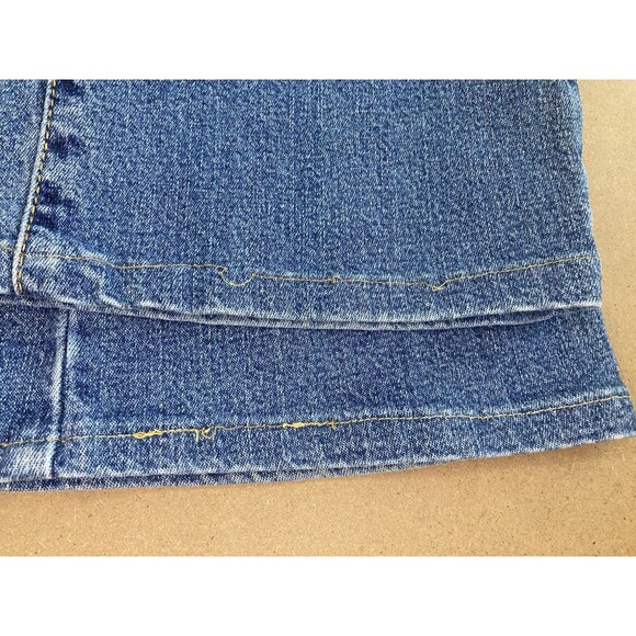Vtg Y2K Levi's 518 Jeans 9M JR Superlow Stretch Boot Cut Women's Denim 31x30.5 - Picture 10 of 12